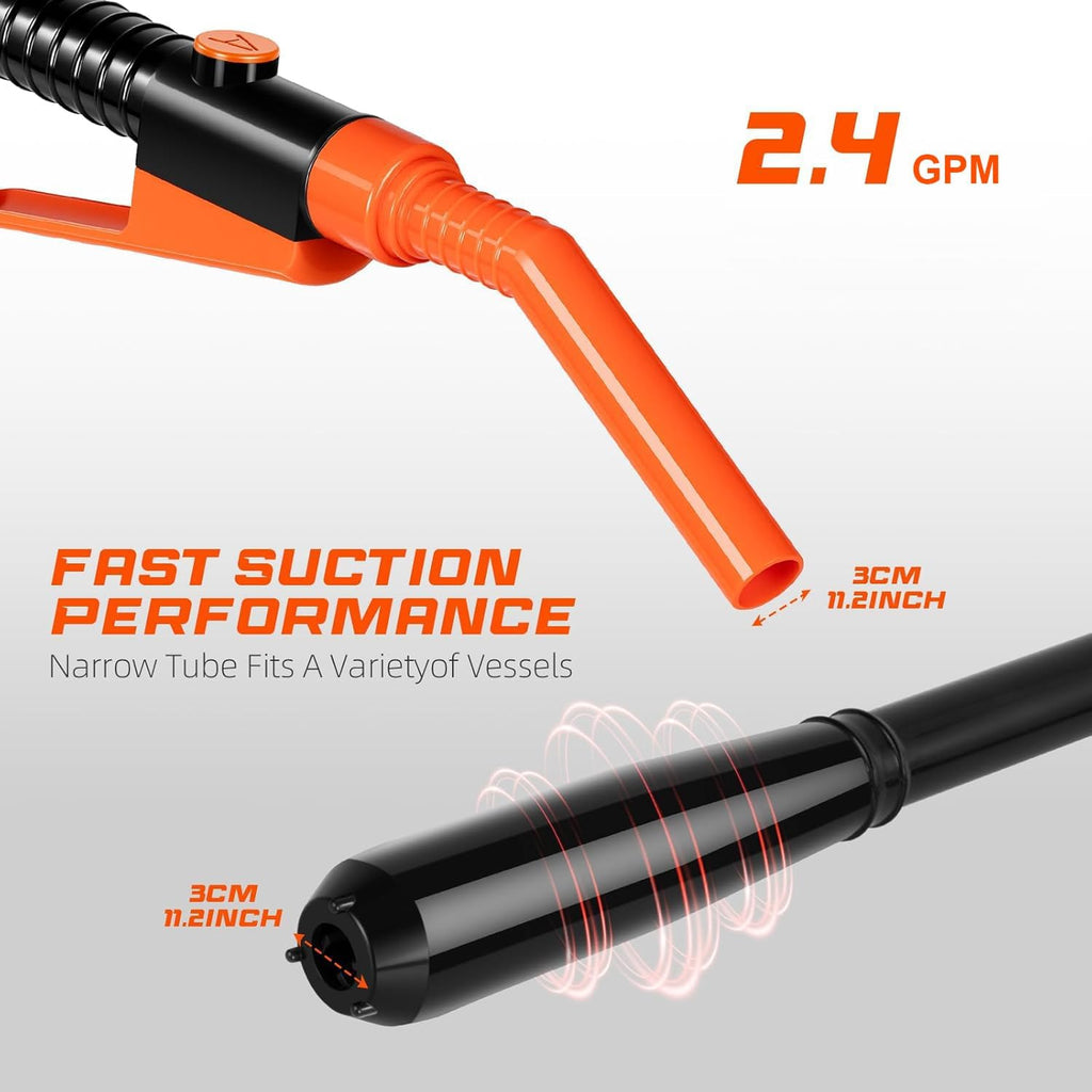 Portable Cordless Fuel Transfer Pump Battery Powered
