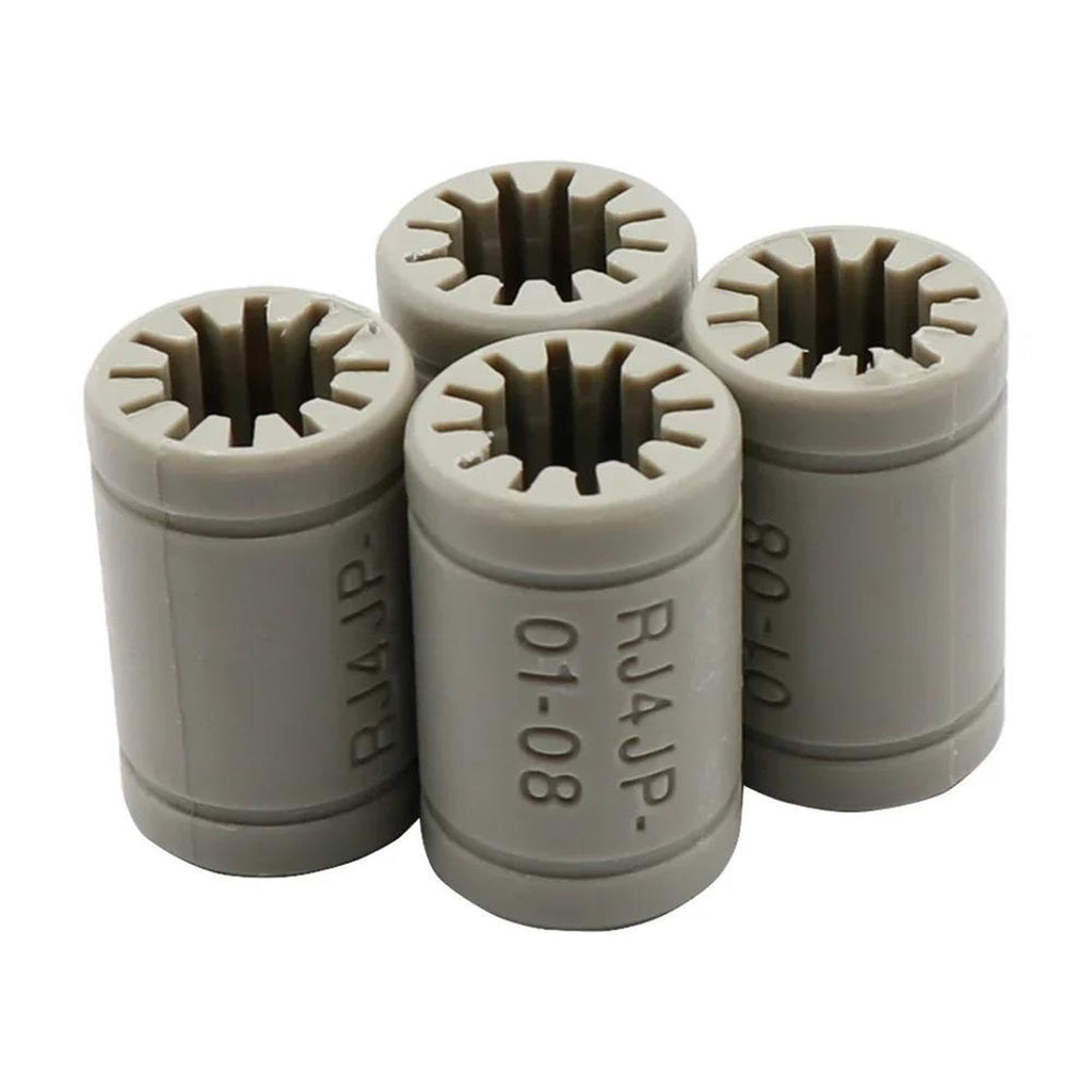 2/4/6/8/10pcs RJ4JP Plastic Linear Bearings Bushing PolymerIgus Igus Drylin Bearing Shaft for 3D Printer Parts Prusa Mendel DIY(6pcs)