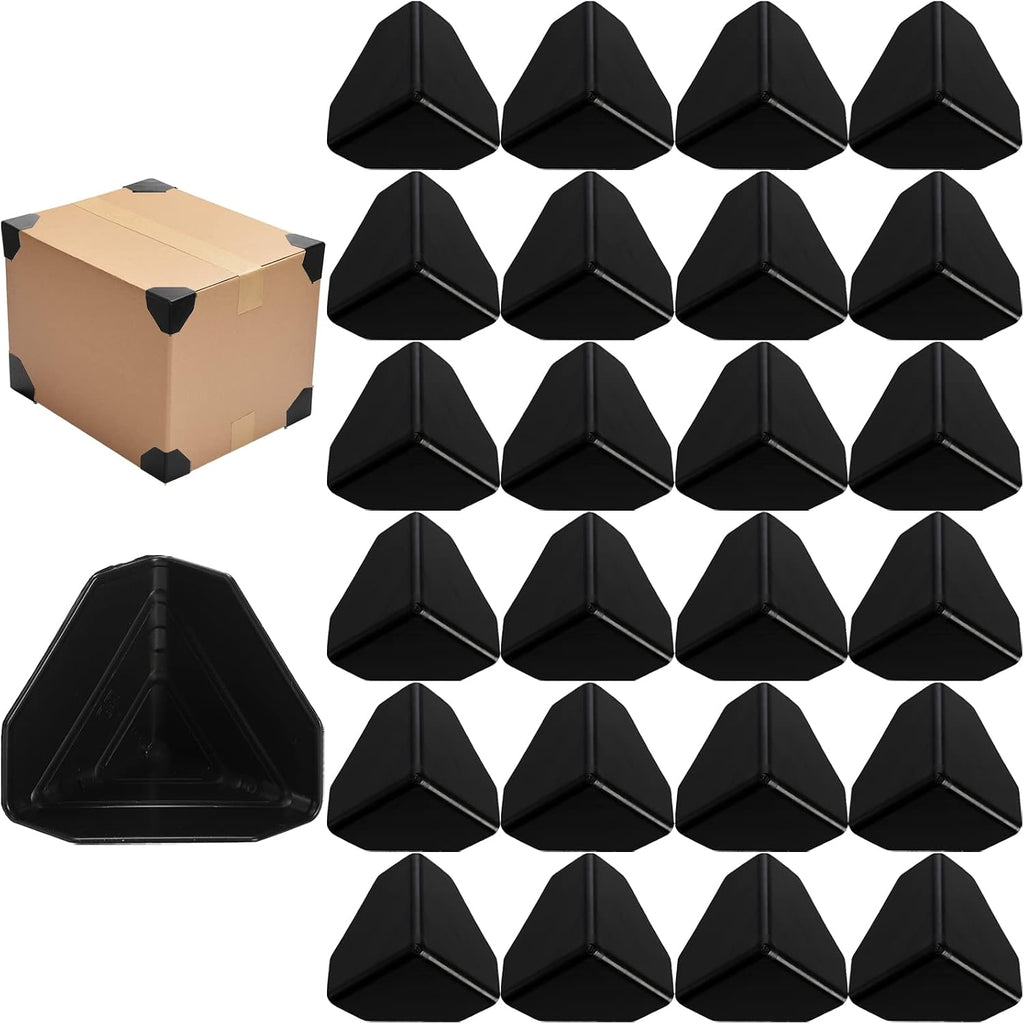 200 Pcs Packaging Edge Protectors, Plastic Heavy Duty Shipping Box Corner Protectors Corner Guards for Boxes
