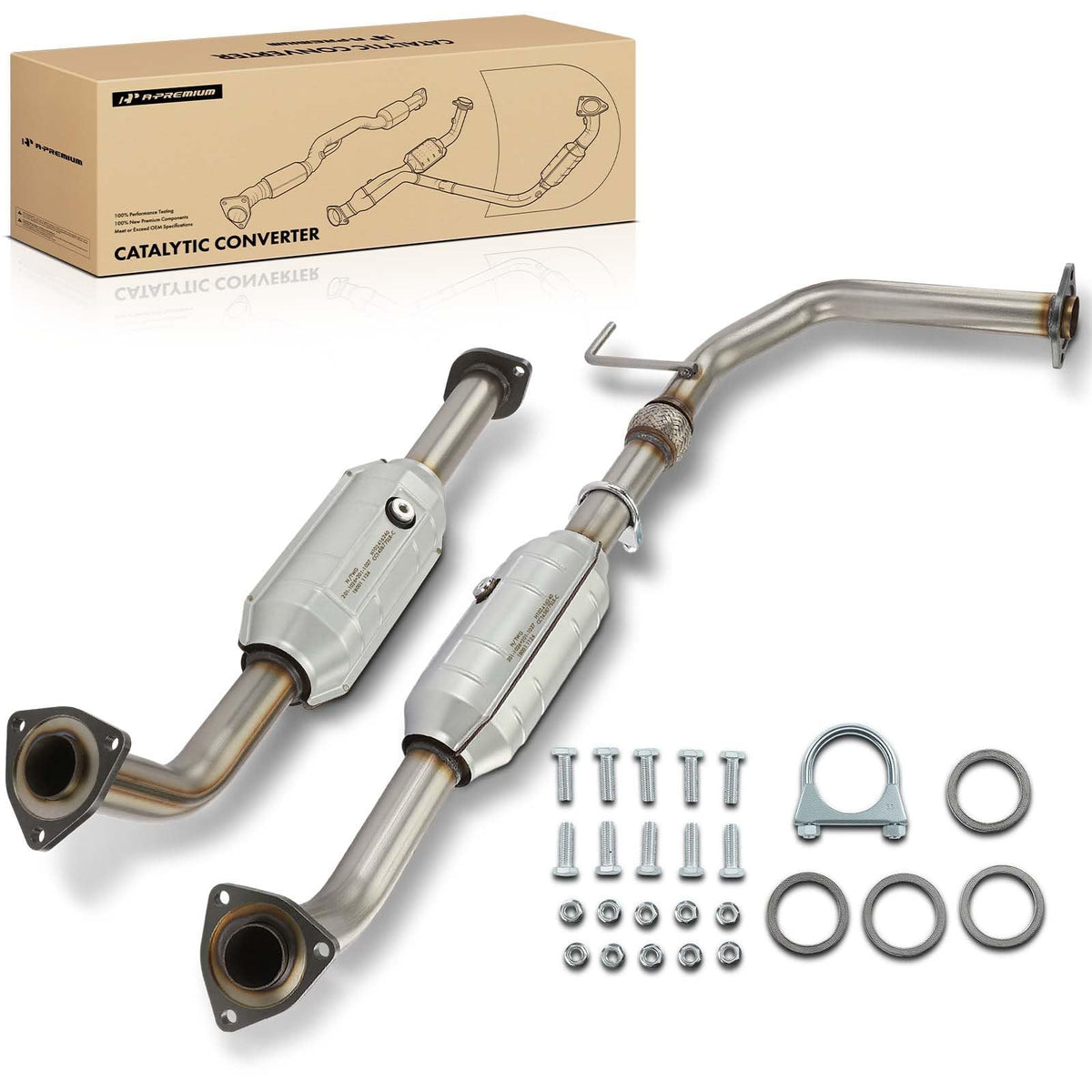 A-Premium 2 PCS Left and Right Catalytic Converter Kit, E.P.A Compliant