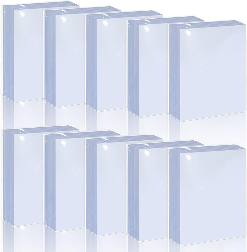 1000 Counts Premium Standard Baseball Trading Card Sleeves, Plastic Clear Protector, Soft Perfect Fit for Penny