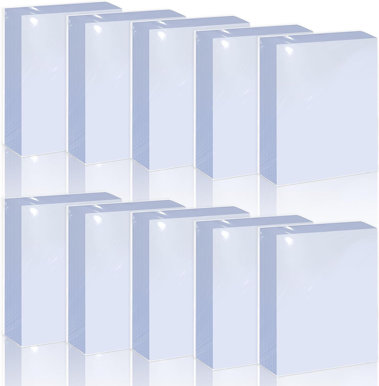 1000 Counts Premium Standard Baseball Trading Card Sleeves, Plastic Clear Protector, Soft Perfect Fit for Penny