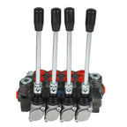 findmall Hydraulic Control Valve 4 Spool 11GPM BSPP Interface