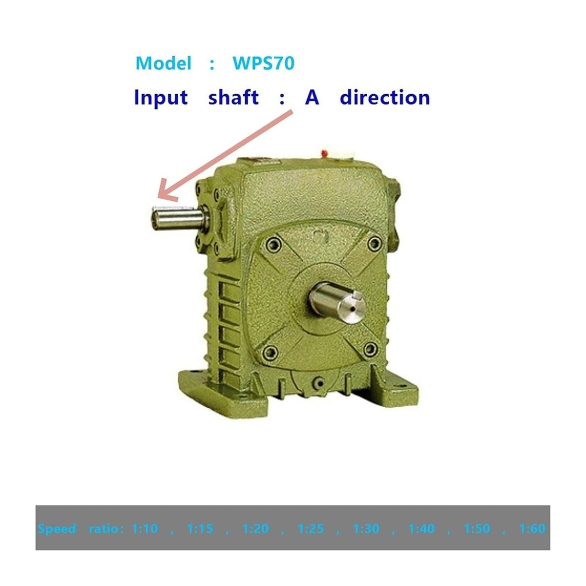 WPS70 Series Worm Gear Reducer