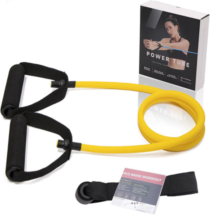 Resistance Bands with Handles for Working Out Women and Men, Exercise Bands with Door Anchor, Stretch Bands for Home