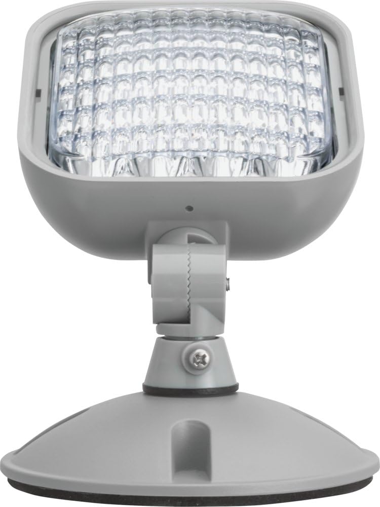 Lithonia Lighting Weatherproof LED Emergency Light Remote Head, Gray