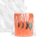 100 Pack 18 x 24 inch 1 Mil Clear Plastic Flat Poly Bags