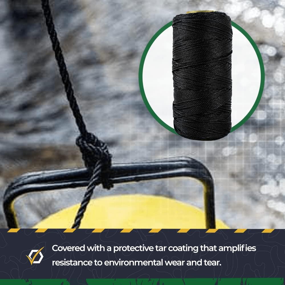 Tarred Twine, Bank Line Bushcraft & Netting #36-1/4 lb (120 ft)