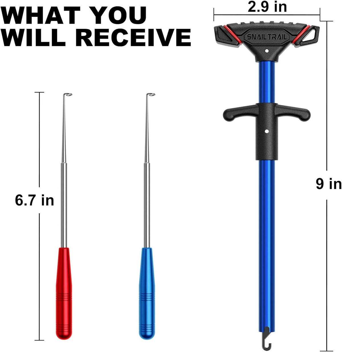 Fish Hook Remover Tool - Fishing Dehooker, Lure Removal | Fishhook Extractor-Unhooking, Disgorger & Retriever Pliers