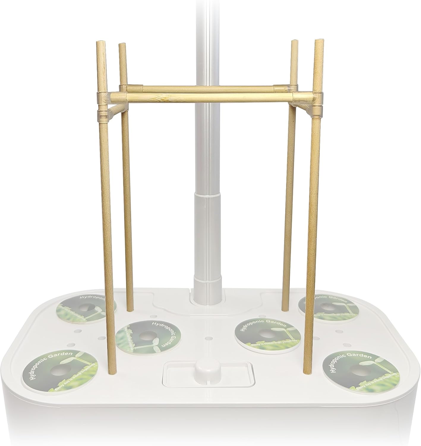 Trellis System (20 PCS) Plant Support Stakes Kit, 7.87 Inches Plant Stakes for Indoor Hydroponic Growing System