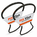 PIX A82/4L840 Wrapped V-Belt, 84" OC x 1/2" W, Pack of 2