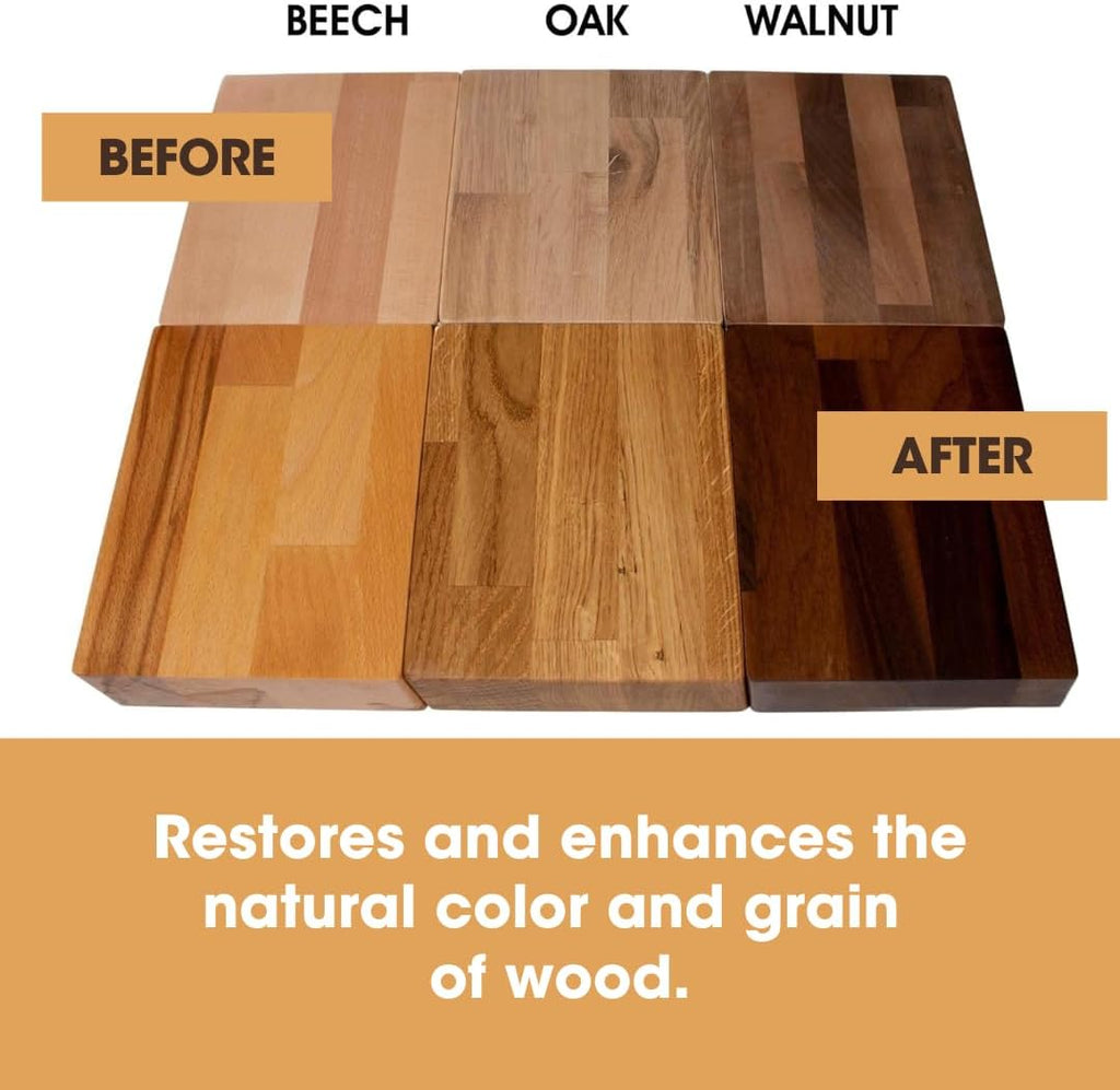 Danish Oil, Restore & Seal, Satin Finish