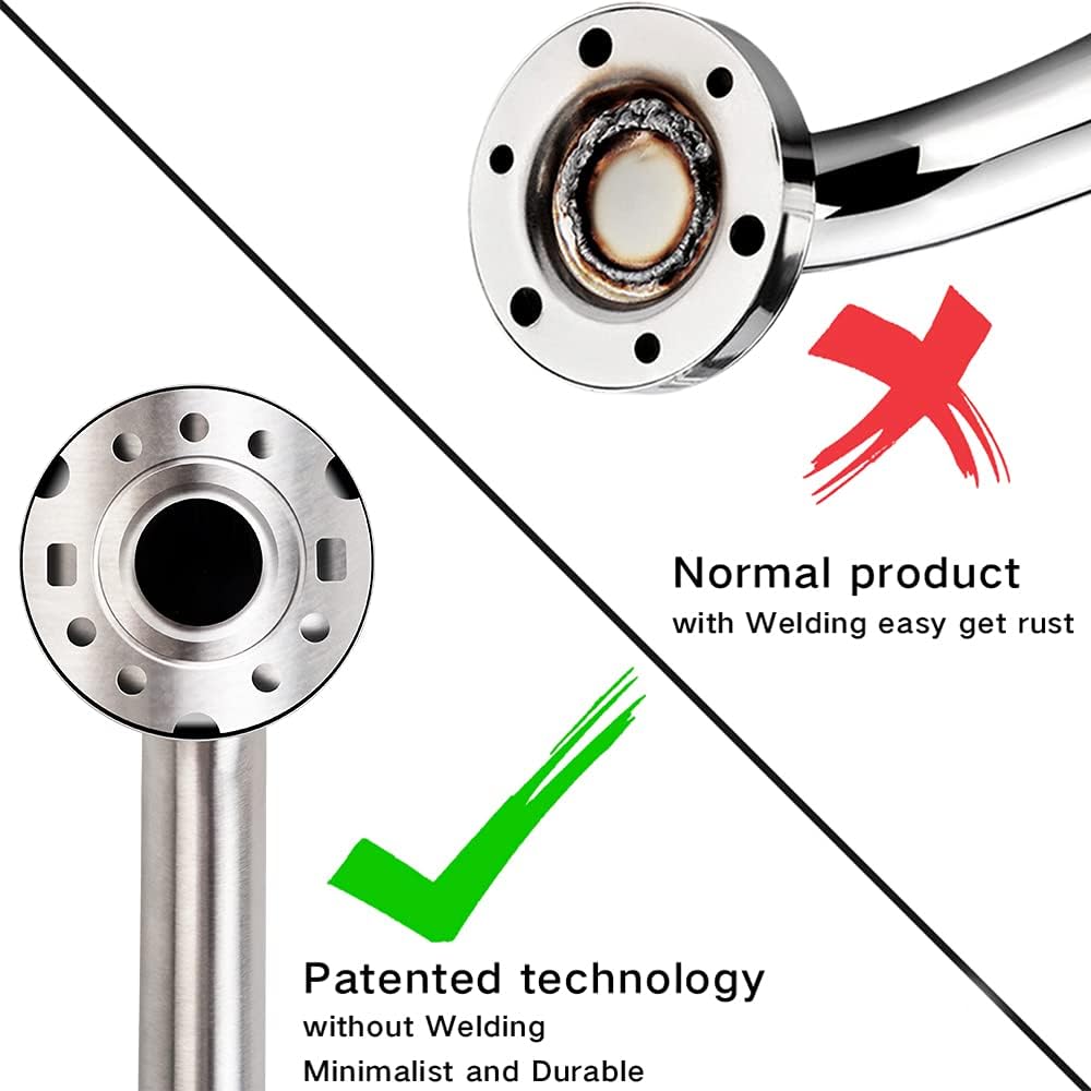 Stainless Steel Bathroom Safety Shower Grab Bar, Anti Slip Bathtubs Grab Bars,Toilet Assist Saft Handle Handrail ADA