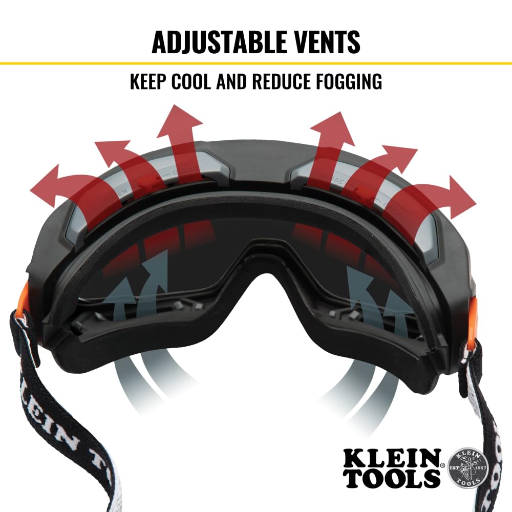 60480 Safety Goggles, Gray Lens