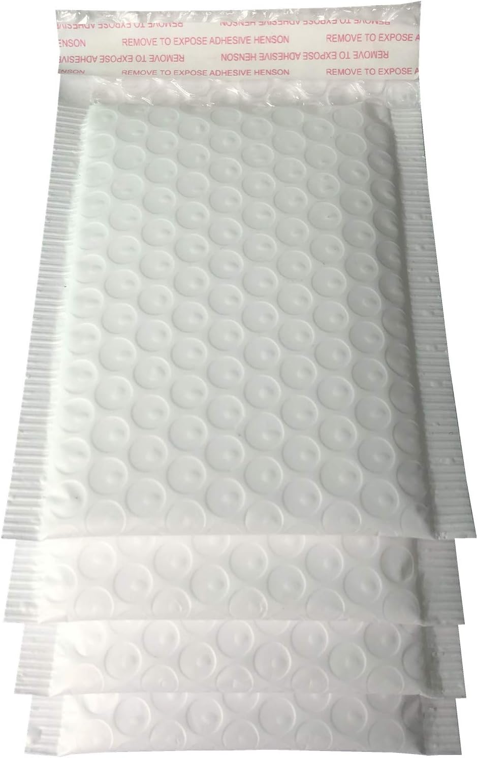 5x7 Inch White Poly Bubble Mailers Small Self-Sealing Shipping Bags 50 Pack