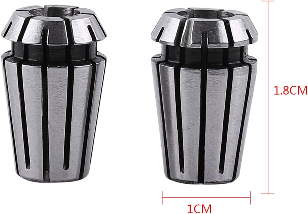 15PCS ER11 Collet Set Spring Collet Chuck CNC Spindle Collets