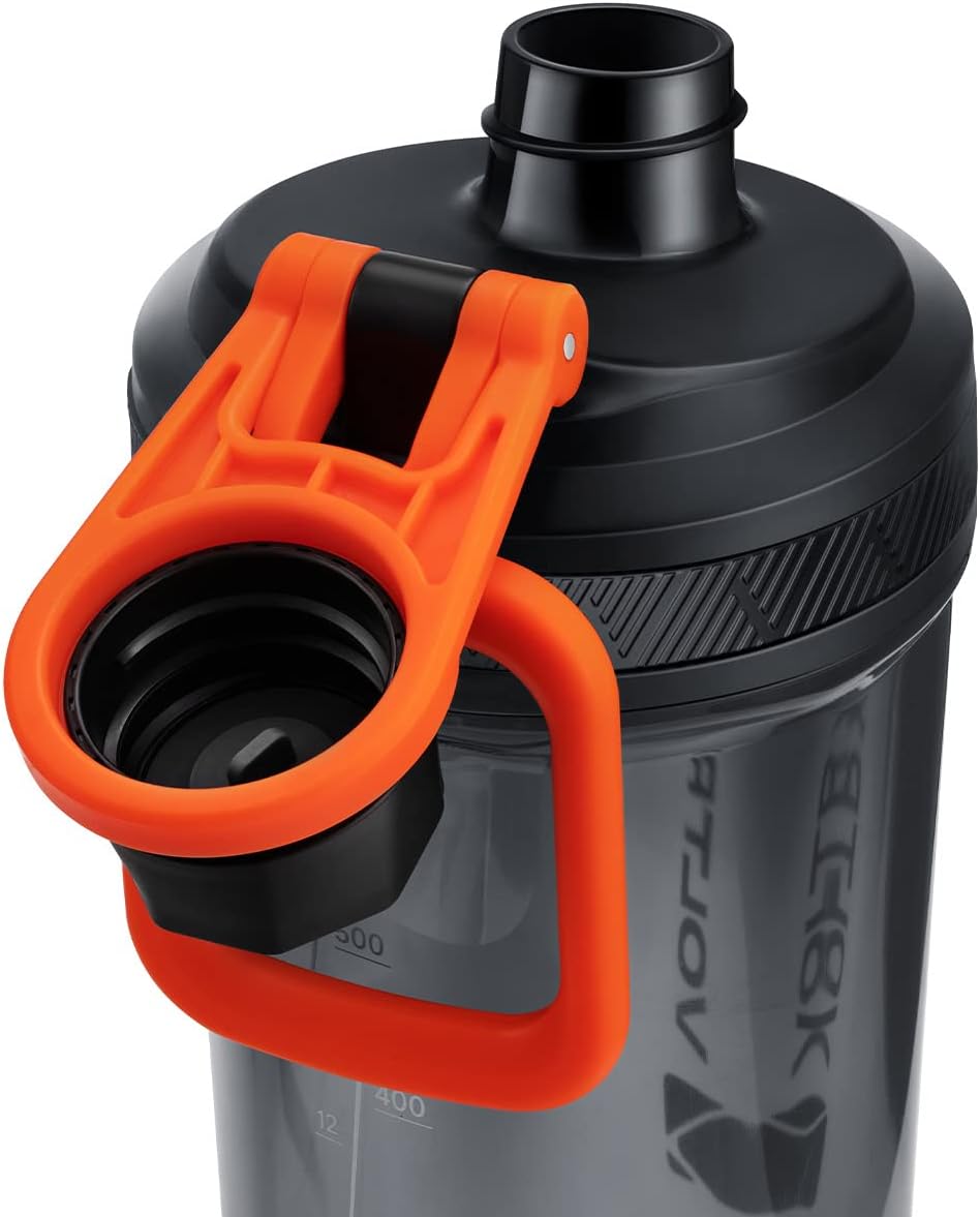 Electric Protein Shaker Bottle - USB Rechargeable Mixer Cup for Shakes and Meal Replacements, BPA-Free Tritan, 24oz