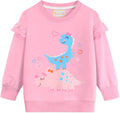 Toddler Girls Sweatshirts Crewneck Hoodies Long Sleeve Collage T Shirts Kids Pullover Tops