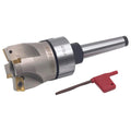 CME 2" 75° Indexable Face Mill w/ MT2 Arbor, APKT1604 Inserts Included, 4 Flutes