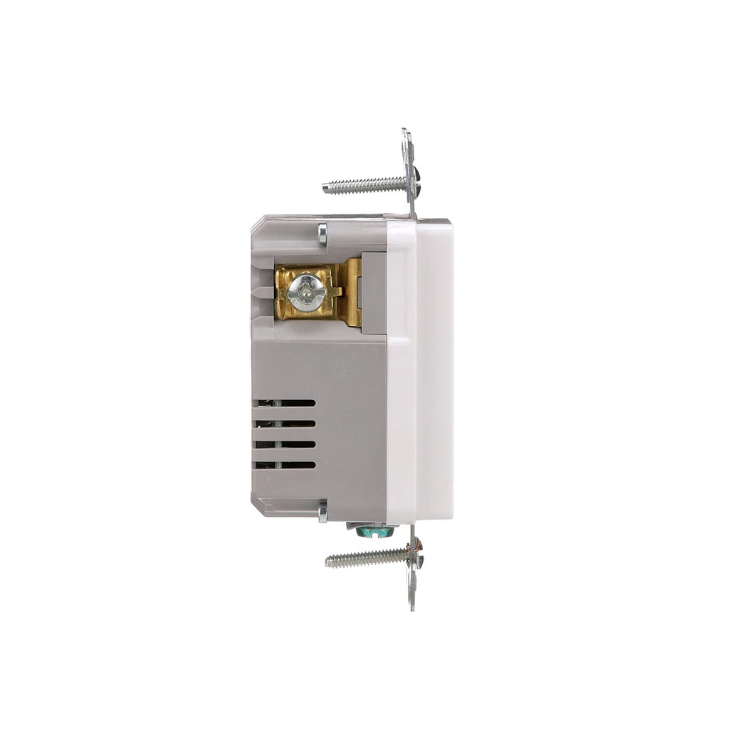 Eaton 3.6A USB Type A Charger with TR Duplex Receptacle 15A/125V Without Wallplate, White