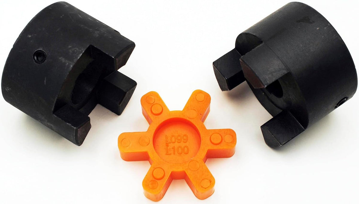 Premium 1 to 1 L100 Flexible 3-Piece L-Jaw Urethane Coupling Coupler Set