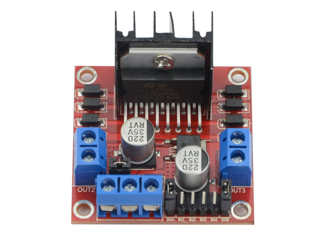 WMYCONGCONG 5 PCS L298N Motor Drive Controller Board Module Dual H Bridge DC Stepper Module