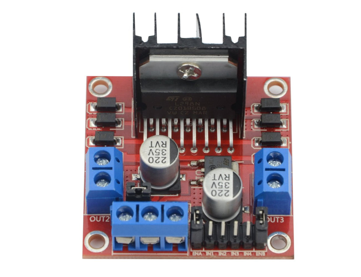 WMYCONGCONG 5 PCS L298N Motor Drive Controller Board Module Dual H Bridge DC Stepper Module