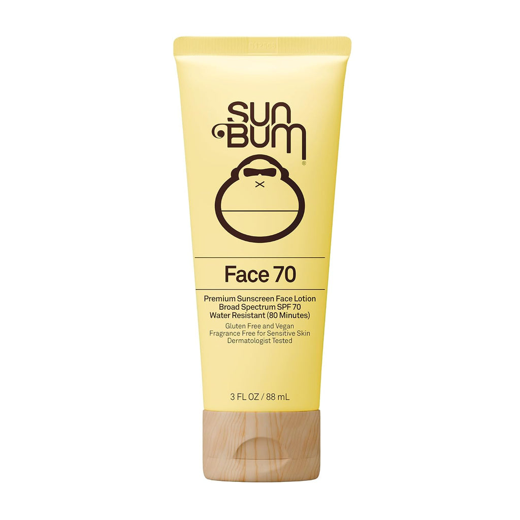Original SPF 70 Sunscreen Face Lotion - Travel Size - 3 oz | Broad Spectrum Moisturizing Facial Sunscreen with