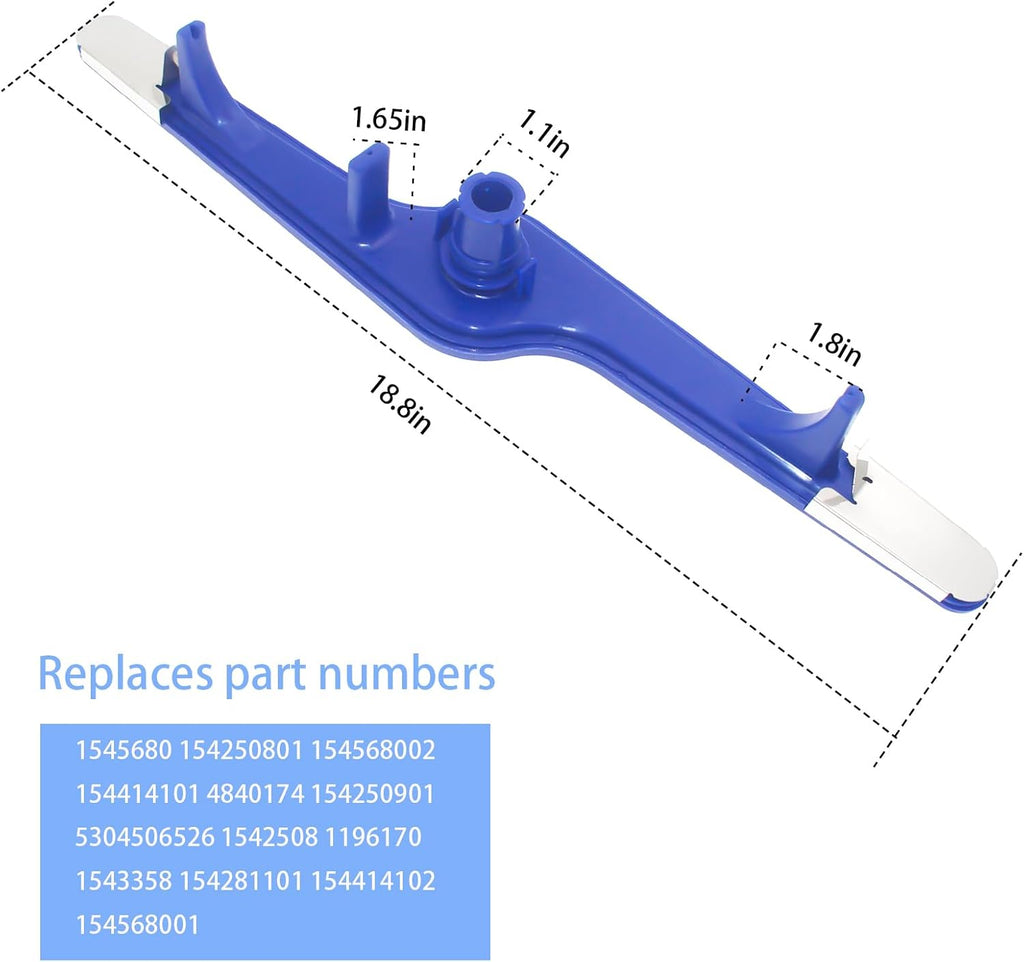 1545680 5304517203 Lower Spray Arm Compatible with Frigidaire Dishwasher