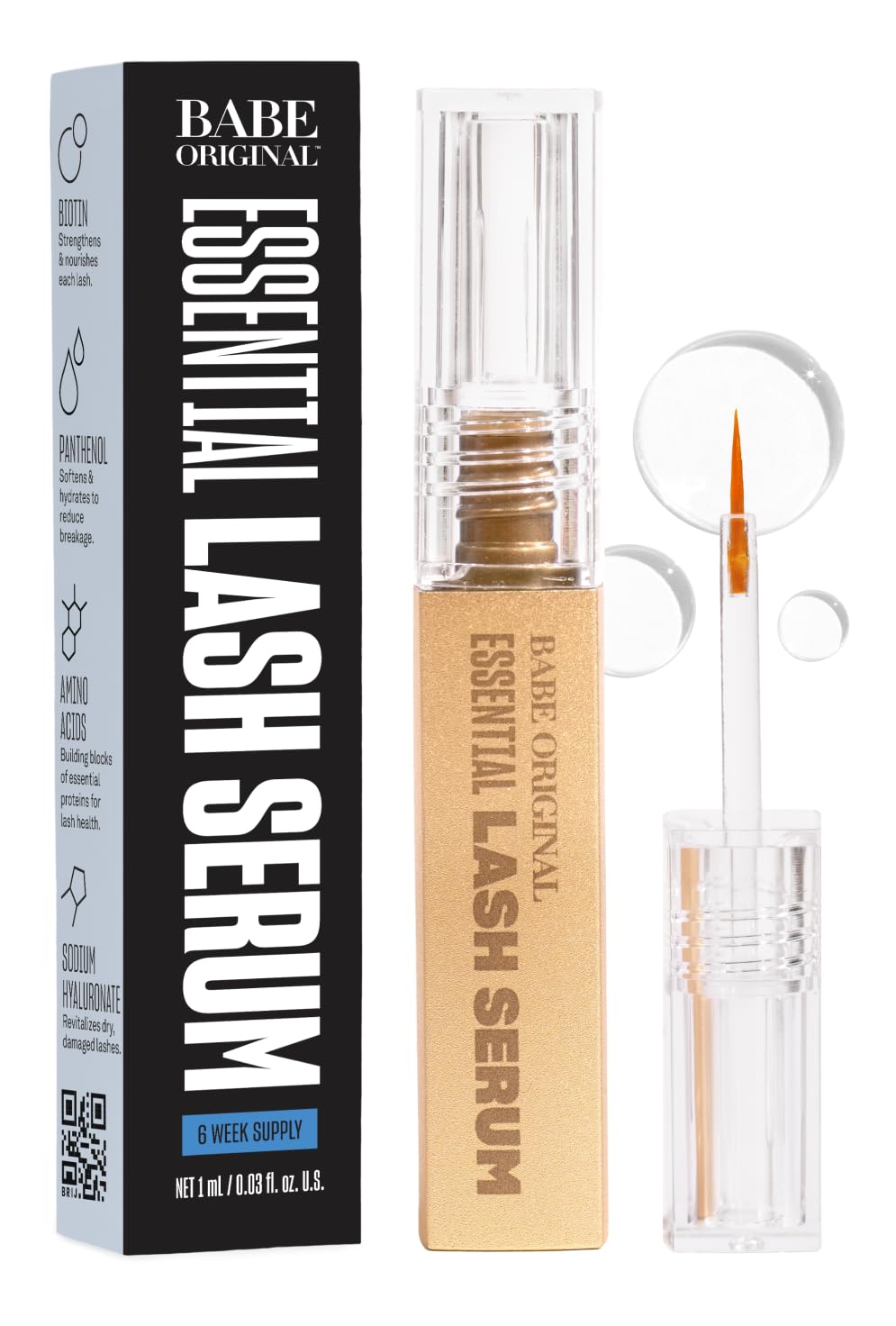 Lash Serum - Fuller & Longer Looking Eyelashes, Advanced Lash Enhancing Treatment for Natural Lashes, Extensions &