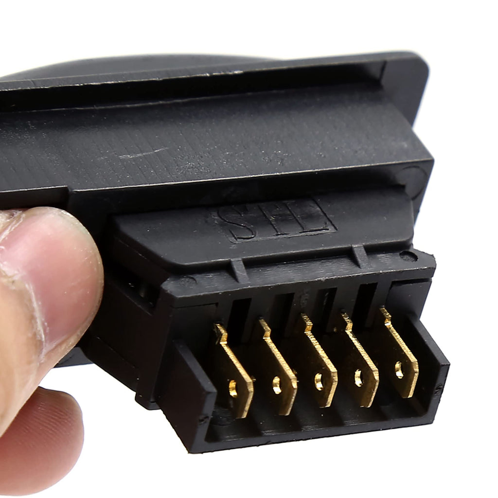 uxcell Universal 5 Pins Power Window Master Switch DC 12V for Car Side