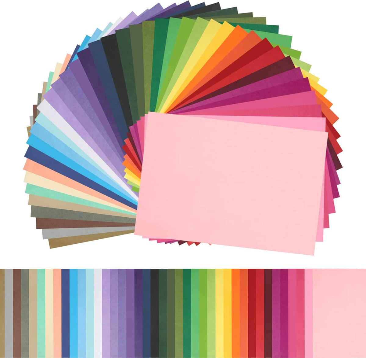 400 Sheets Rainbow Tissue Paper Bulk, 40 Colors 11.5in x 8in