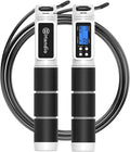 Jump Rope, H Handio Jump Rope with Counter, Workout Jumping Rope with Steel Ball Bearings, Adjustable Length Speed