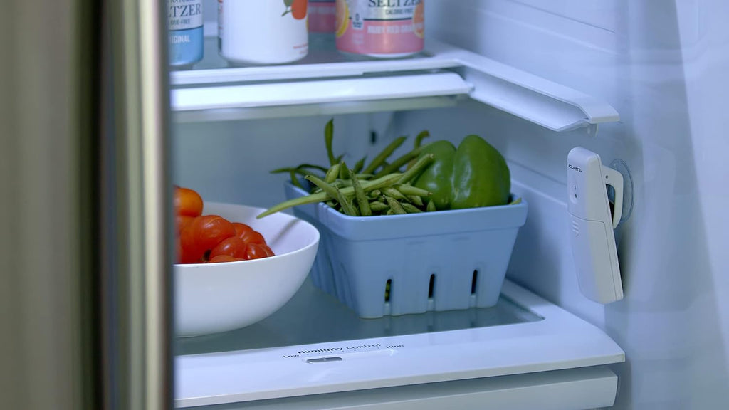 Digital Wireless Fridge and Freezer Thermometer with Alarm and Max/Min Temperature for Home,LCD Display, Restaurants