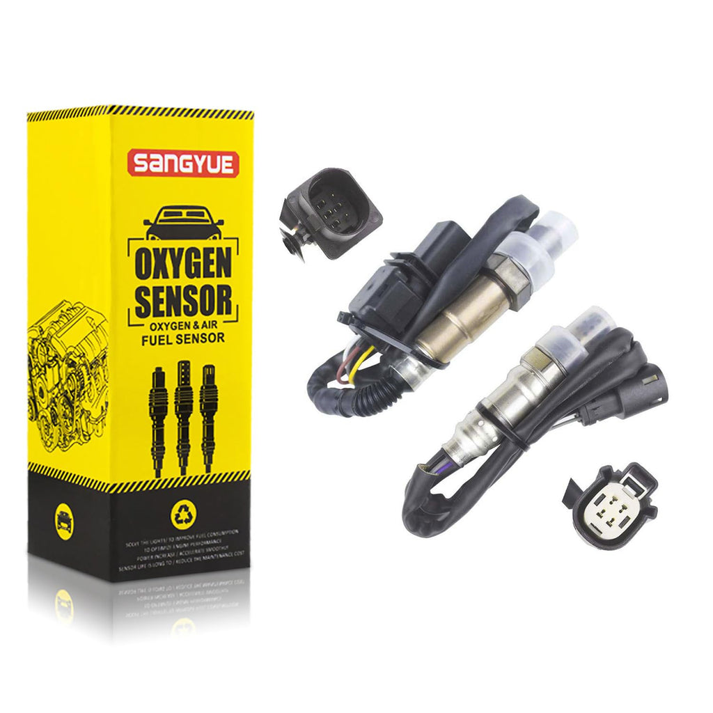 Sangyue 2PCS Oxygen O2 Sensor 1 & 2 for 2012-2015 Ford Explorer Taurus 2.0L