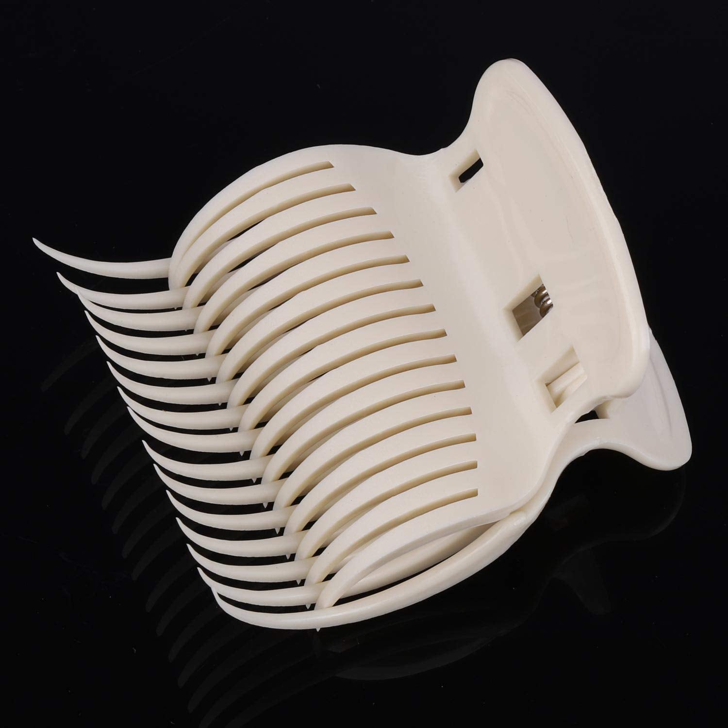 24 Hot Roller Clips for Hair Curler Claw Clip Replacement Hair Section Styling for Women Girls White