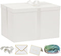 YINUOYOUJI Extra Large White Gift Box with Lids 17x11x11inches