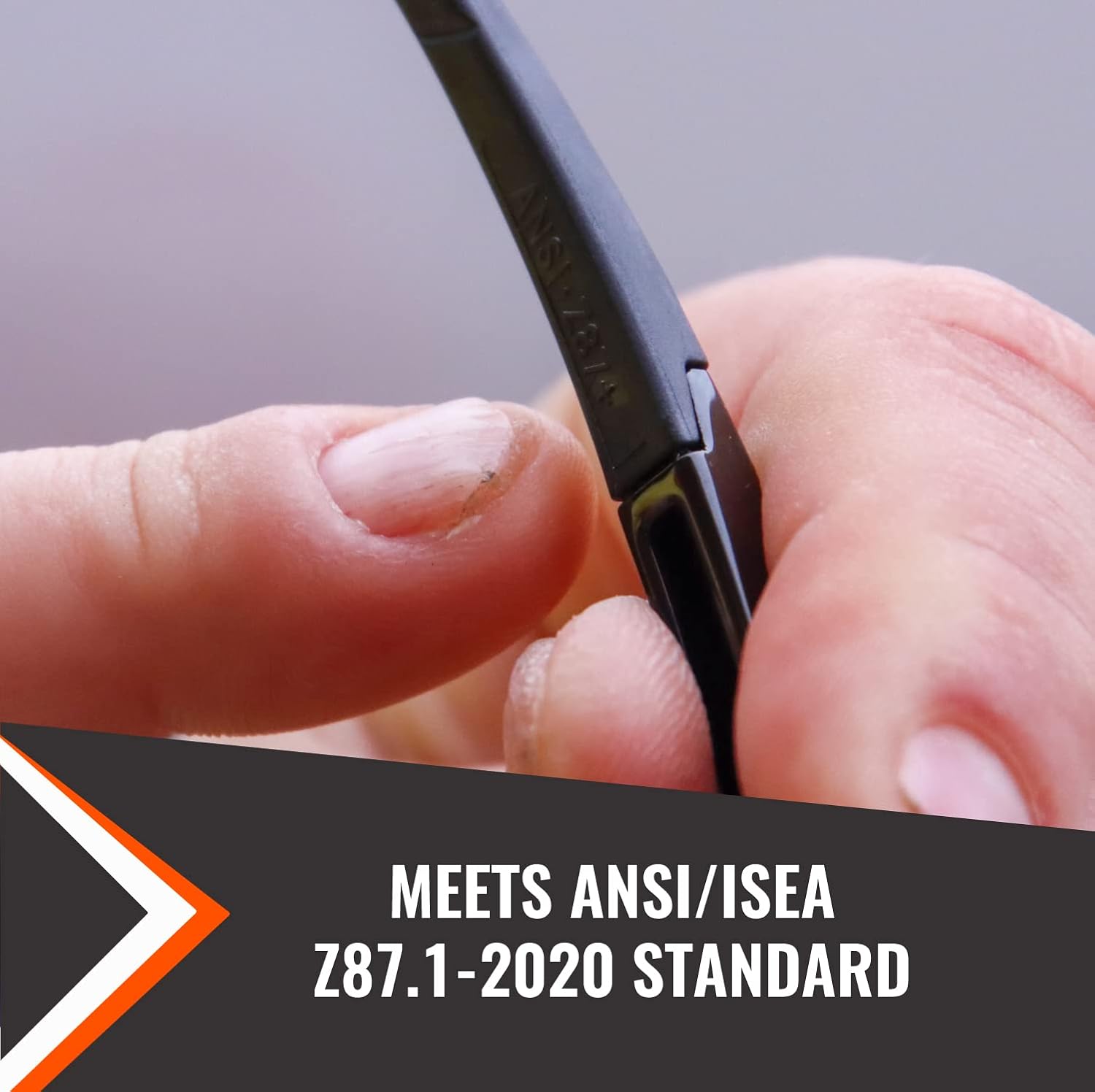 APEX Safety Glasses – Anti Scratch and Anti Fog Protection, Construction Safety Glasses for Men and Women, ISEA &