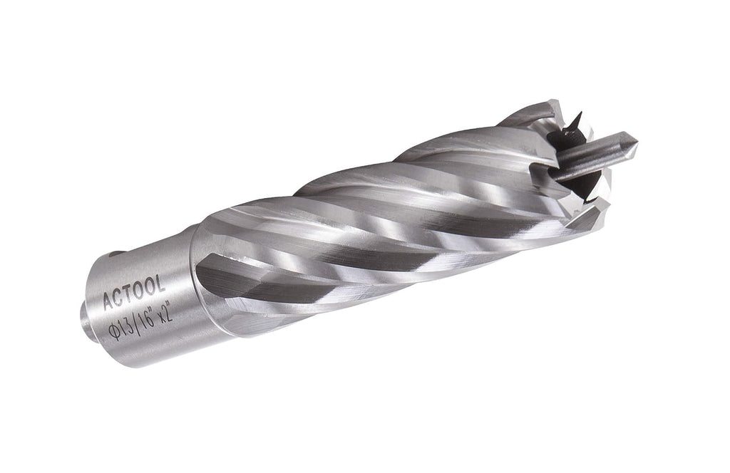 13/16" Diameter × 2" Depth of Cut HSS ANNULAR Cutter with 3/4'' Weldon Shank