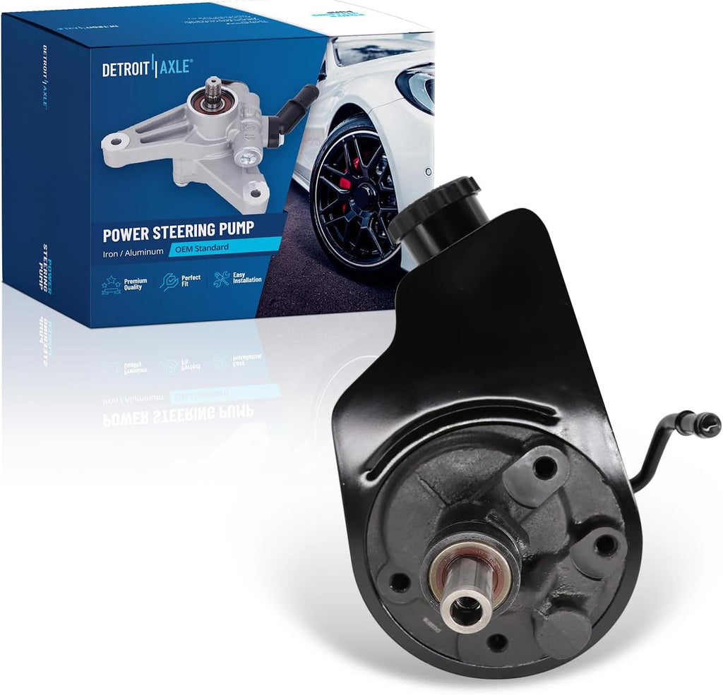 Detroit Axle - Power Steering Pump for 2003-2013 GMC Sierra 1500 Tahoe