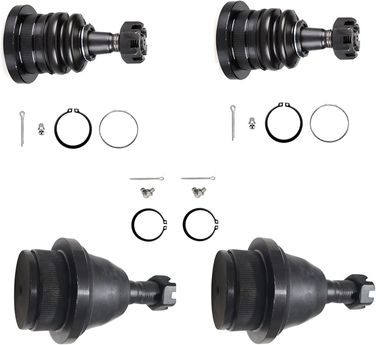 4PC K80811 K80827 Upper Lower Ball Joint for Toyota Tacoma 2005-2023