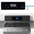 Upgrade DG34-00025A Range Membrane Switch Touchpad Compatible with Samsung Range Oven NX58F5300SS/AA, NX58F5500SB/AA, NX58F5500SS/AA, Replace AP5800759, PS8764897
