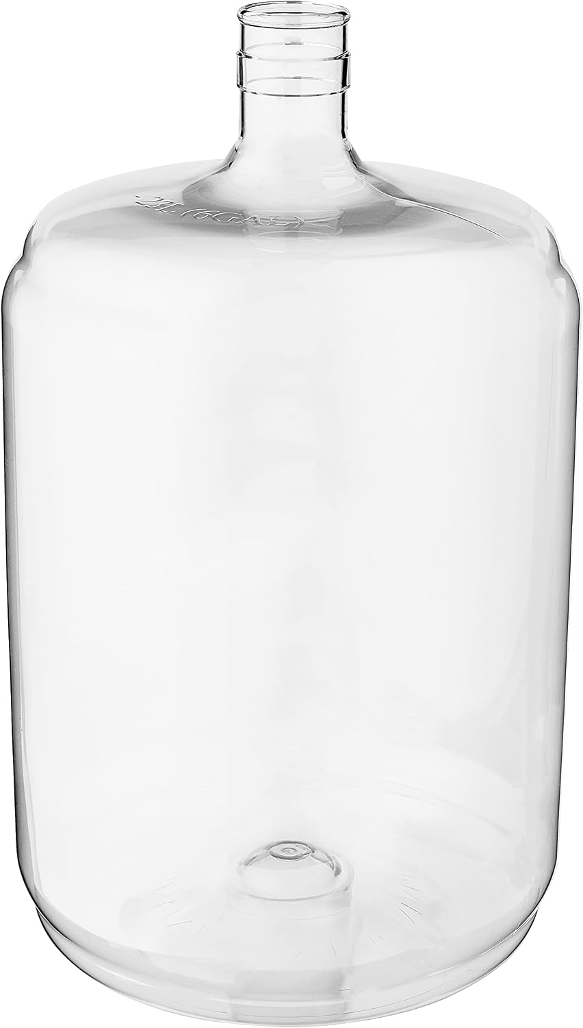 6 Gallon Carboy (PET) | Clear Plastic Fermenter & Fermentation Jar | Food Grade BPA-Free Wine Carboy 6 Gallon for