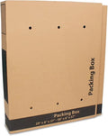 TV Moving Box Adjustable 29-58x6x37 in with Bubble Roll Foam Corners