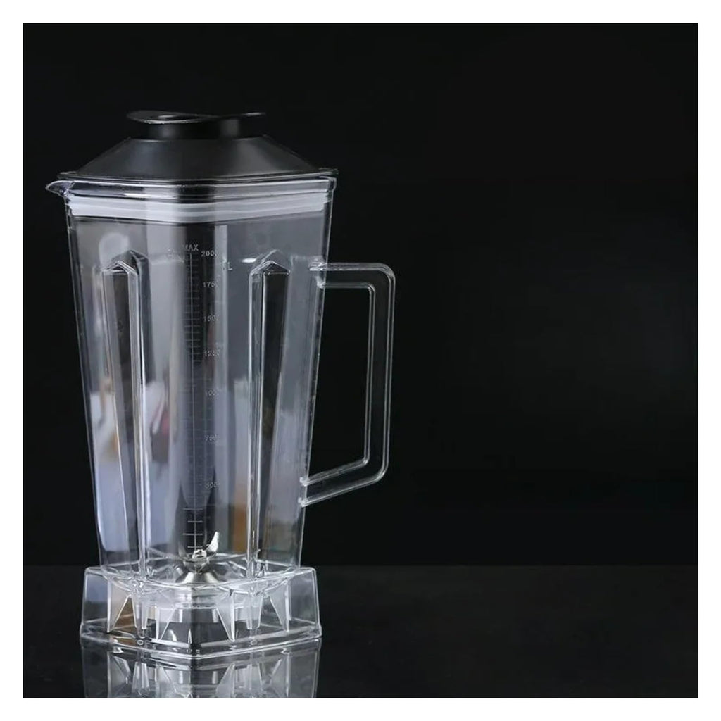 2L Transparent Blender Jug Replacement,Compatible With Silver Crest Blender -Spare Part Accessory(1pcs)