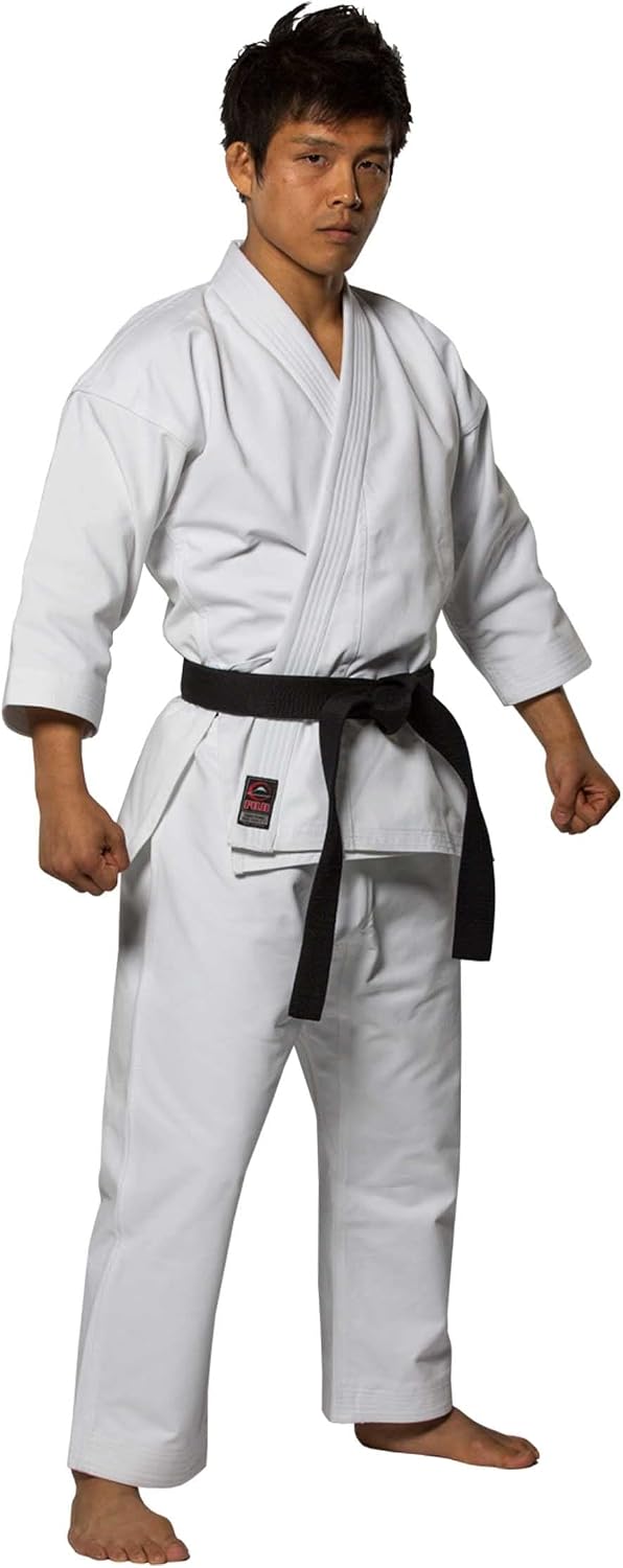 Advanced Brushed Karate Gi for Men and Women in Martial Arts like Taekwondo, Shotokan, Competition and Training