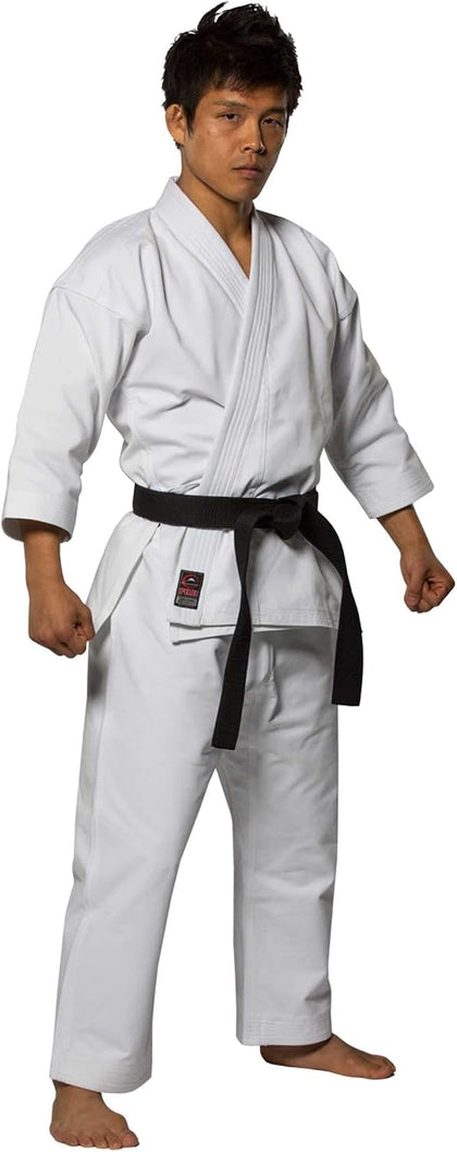 Advanced Brushed Karate Gi for Men and Women in Martial Arts like Taekwondo, Shotokan, Competition and Training