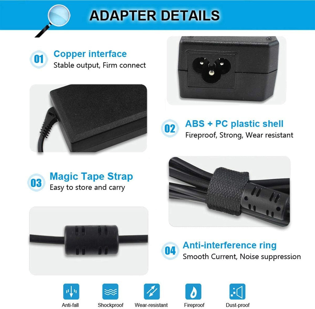 90W 20V 4.5A AC Adapter Charger Compatible with Lenovo Thinkpad T60 T61 T400 T410 T420 T430 T500 T510 T520 T530 X60 Z60 X200 X201 X220 X230 X61 L420 L430 Edge 14 15 E420 E430 E530 Power Supply