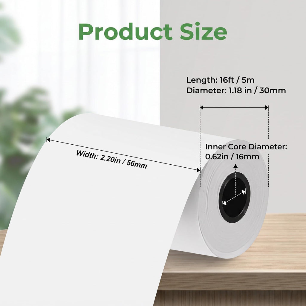 58mm Thermal Paper Rolls (10 Pack)