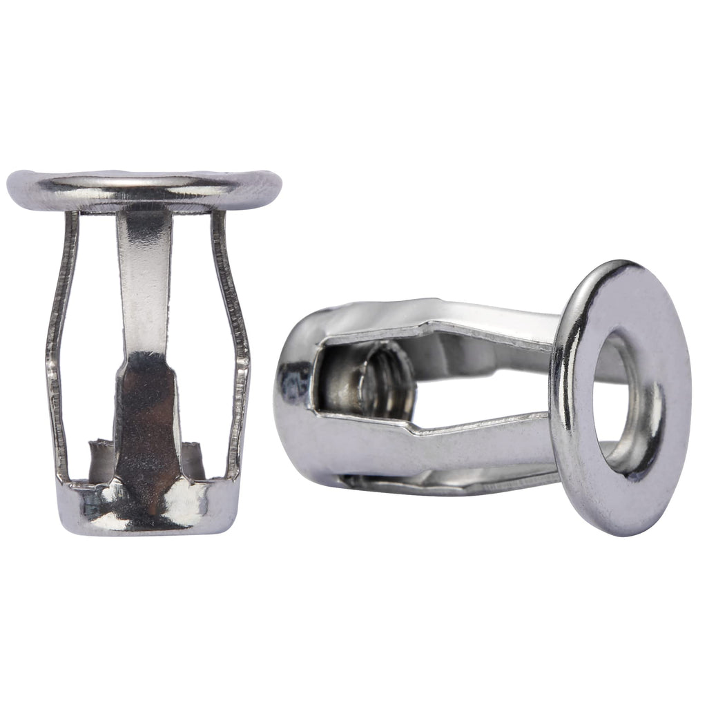 Jack Nut Threaded Insert Petal Nuts Nutserts Jacknut Srew Anchor Spider Rivnut Blind for Plastic Polywood Pressboard Hardboard Steel Zinc Plate